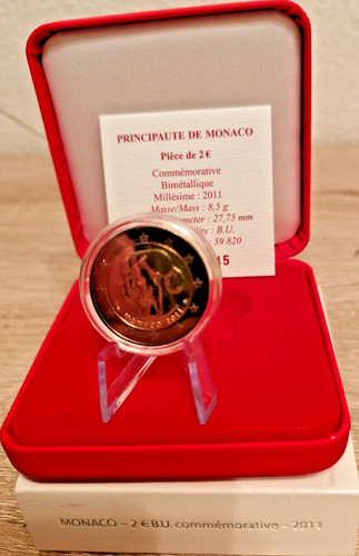 Monaco 2011 gedenkmünze - 2,