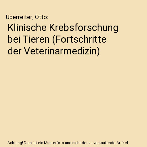 Klinische krebsforschung bei - klinische,