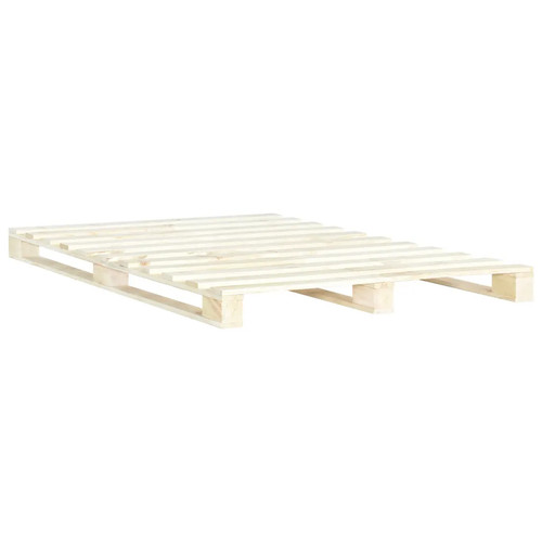 Palettenbett massivholz kiefer - palettenbett,