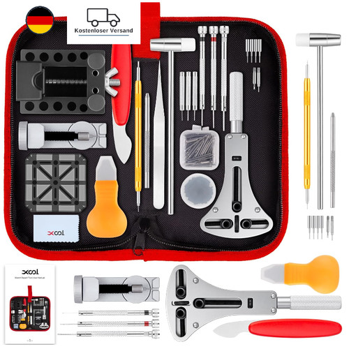 Uhrenreparatur set 151 stück - uhrenreparatur-set,