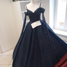 Verlobungskleid Hennakleid Gr.34- 36 Dunkelblau 