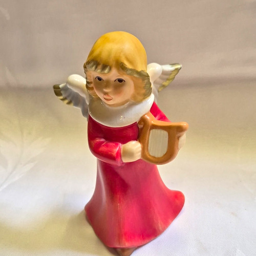 Goebel keramikfigur engel mit - keramikfigur,
