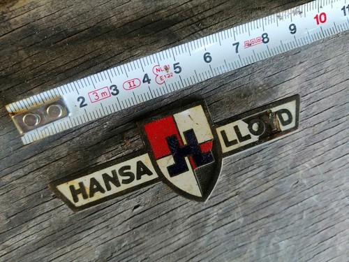 Oldtimer front emblem hansa - emblem,