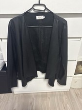  Leder Jacke ONLY Damen Schwarz Größe M Neu