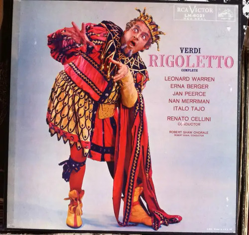 Verdi rigoletto box set - verdi,