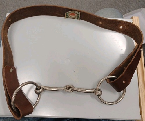 Vintage reiter ledergürtel - vintage, reiter-ledergürtel