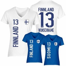 FanShirt FINNLAND Trikot Damen
