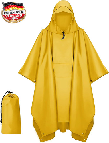 Wasserfester regenponcho - wasserfester,