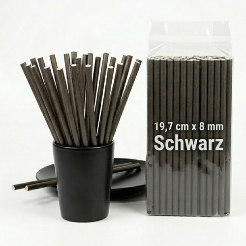 100 500x strohhalme papier - strohhalme,