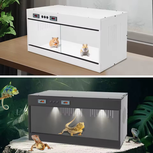 Reptile terrarium 80x40x40cm - terrarium,