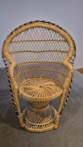 Großer puppenstuhl rattan - großer,
