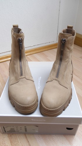 Tamaris leder chelsea stiefel - leder,