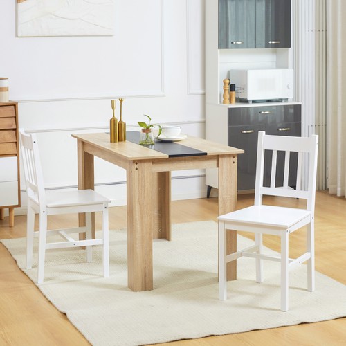 Homcom esszimmerstuhl 2er set - homcom,