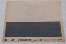 Peugeot J9 - Ersatzteilekatalog auf Microfich / Microfilm "10-1981"