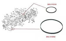 Rubber Belt Tape Mechanism Kit