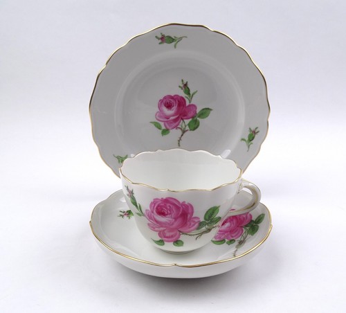 Meissen kaffee gedeck - gedeck, rote