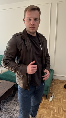 Massimo dutti lederjacke - dutti,