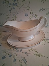 Royal Worcester Contessa Sauciere Weiß & Gold Tadelloser Zustand 