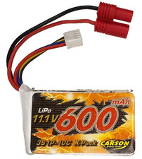 Lipo-Akku 3S 11.1V 600 mAh 10C