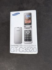 Samsung GT C3520 Klapphandy Silber Ohne Simlock Neu OVP Android Smartphone