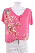 Yessica by C&A Kurzarm-Shirt Blumen Print M flamingo pink