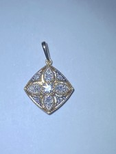 ANHÄNGER 375/- GELBGOLD MIT