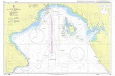 1929 Panama Pacific Coast Golf Von Tabelle Karte Maritim Marine Walladmiralty
