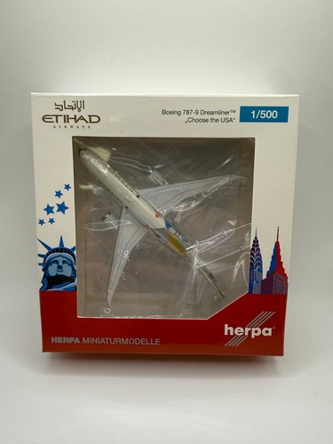 Herpa wings 500 etihad - wings, 1:500