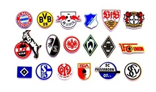 Bundesliga pin set saison - bundesliga,