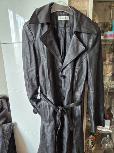 Damen echtleder mantel - damen,