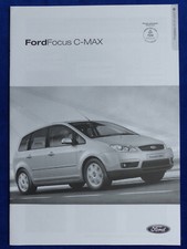 Ford Focus C-Max - Preisliste