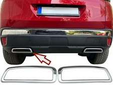 Edelstahl Auspuff Attrappen