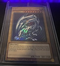 Yugioh Karte Blauäugiger Weißer Drache CT13-DE008 1996