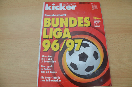 Kicker sonderheft bundesliga - kicker,