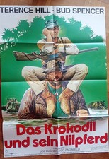 2x Filmplakat DAS KROKODIL UND
