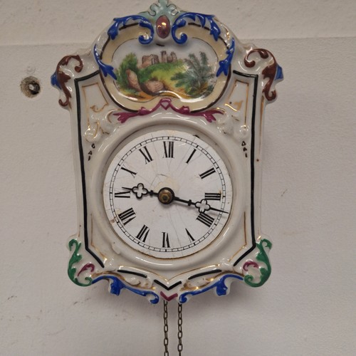 Uralte wanduhr mit - uralte,