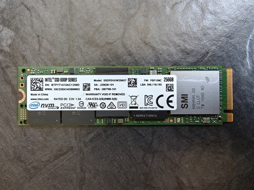 256gb intel ssdpekkw256g7 - 256gb, ssd
