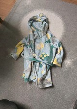 Dinosaurier Bademantel Gr 92 2x Getragen