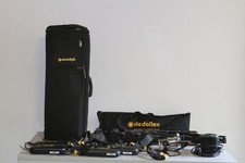 Dedolight Lightset 4 x DLH 4/DT24-1E DIMMER/DLH1000S/Stative Beleuchtung Tasche