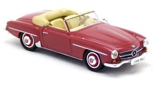 Brekina Ricko 38093 MB Mercedes Benz 190 SL Cabriolet Cabrio W121 rot 1:87 H0