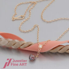 H.STERN Halskette- Y-Collier - Kollektion: Heat - 2 Diamanten - 18K/750 Gelbgold