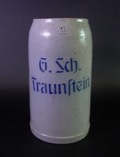 alter Brauerei Bierkrug - G