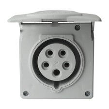 CEE Wandsteckdose mit