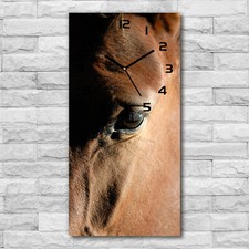 Wanduhr Echt-Glas-Küchenuhr