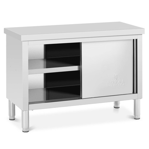 Arbeitsschrank edelstahl 120 - edelstahl,