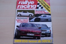 2) Rallye Racing 10/1990 - Suzuki Swift Speedster vo - Audi 80 quattro 16V mit 1