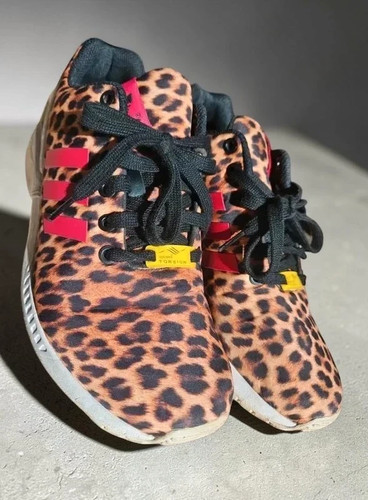 Adidas flux leopard print - adidas,