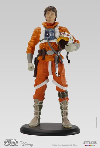 Luke snowspeeder resin figur - luke,