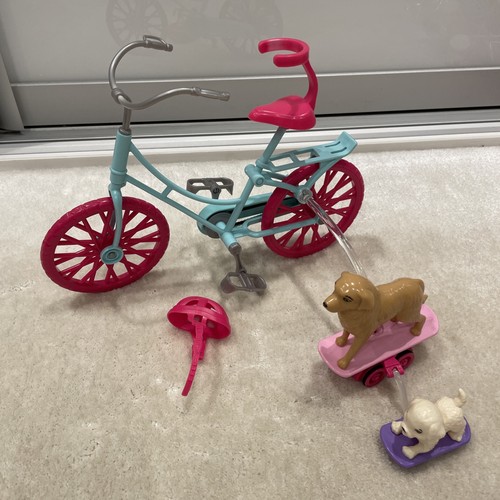 Barbie rosa und blau fahrrad - und,