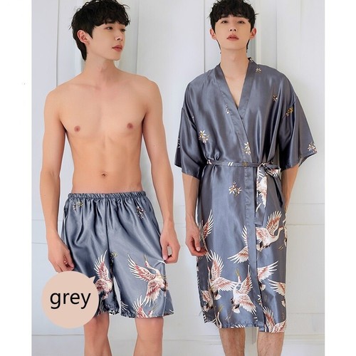 2pcs herren kimono bademantel - herren,